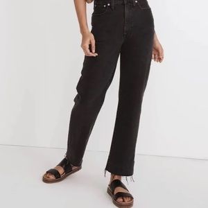 Madewell The Perfect Vintage Straight Jean in Lunar Wash